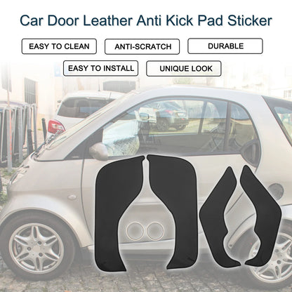 Car Door Leather Anti Kick Pad Sticker for Mercedes-Benz Smart (2022)