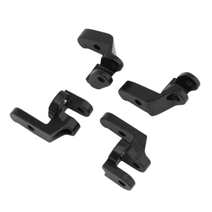 Front Driver Floorboard Relocation Brackets for Harley Touring Road Glide (2009-2023)