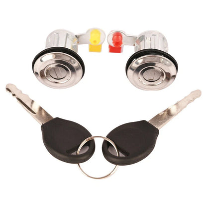 Ignition Switch Door Lock Cylinder Set for Nissan Xterra Frontier (2000-2004)