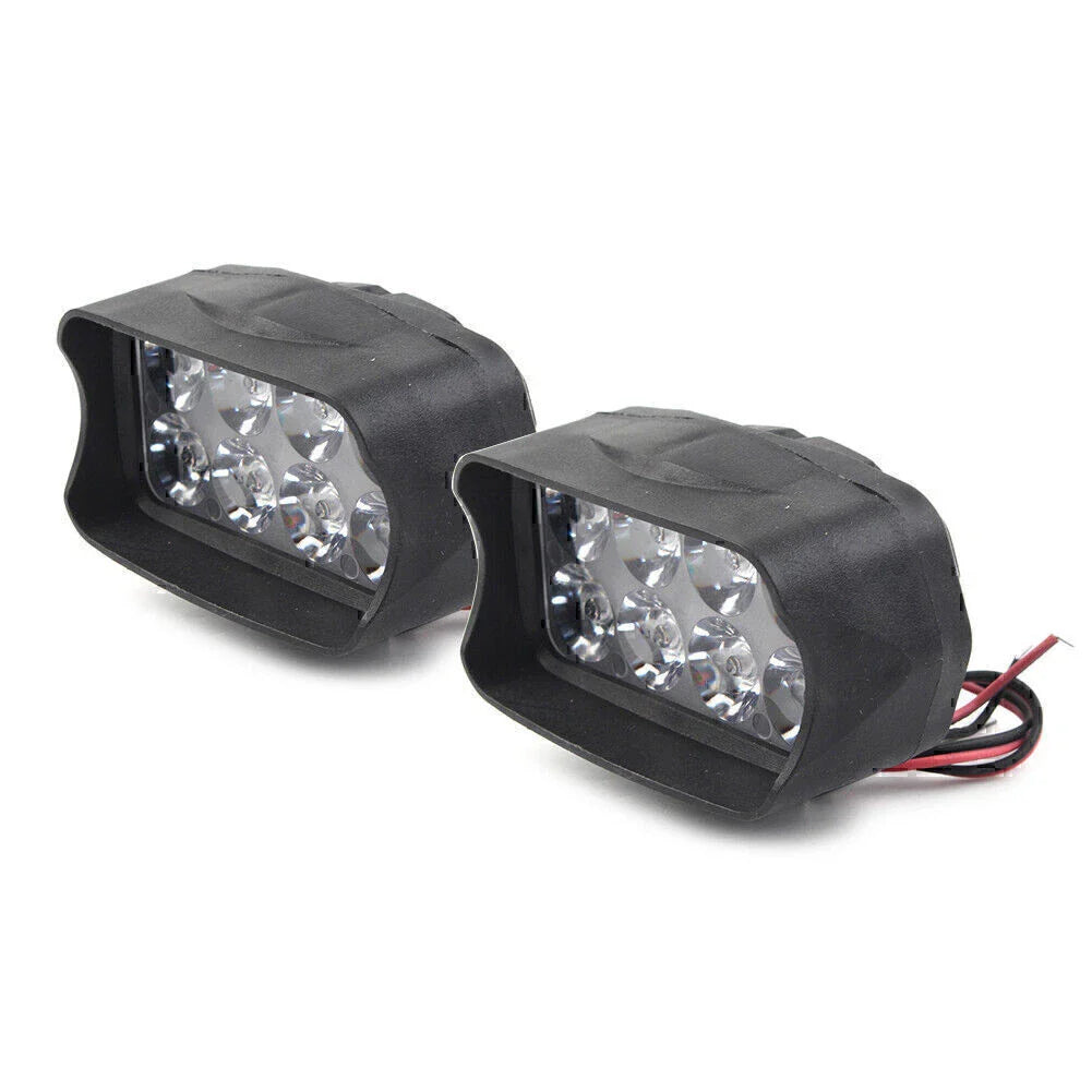 Motorcycle Front Headlight Fog Lights 8-LED for UTV ATV