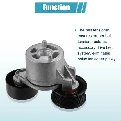 Belt Tensioner Pulley Assembly for Ford F-250 Super Duty (1999–2003)