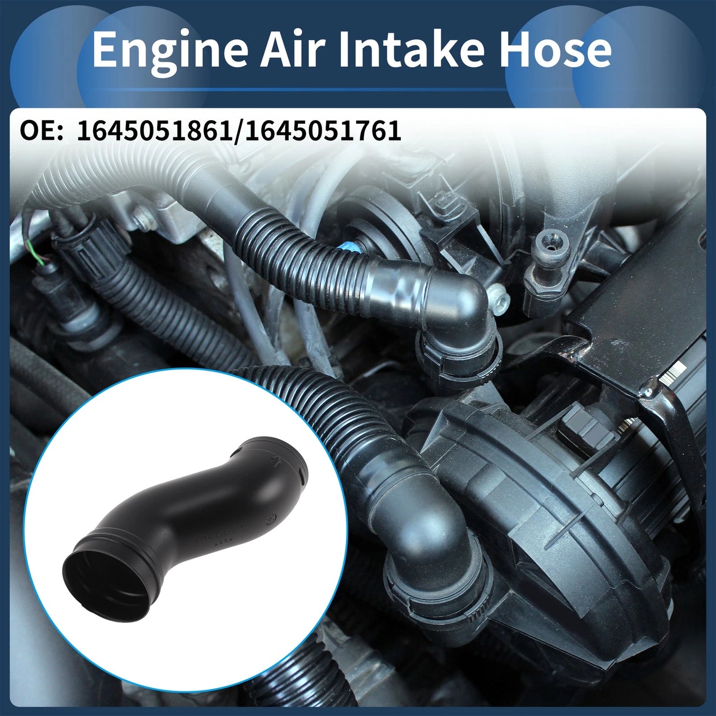 Engine Air Intake Hose for Mercedes-Benz GL X164 (2008) 1645051861