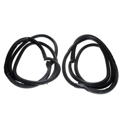 Set of 2 Rear Door Weatherstrips for Nissan Bluebird U12 (1987–1992)