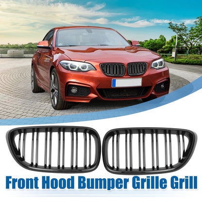Front Hood Bumper Grille for BMW 228i xDrive 230i xDrive F22 (2014–2021)