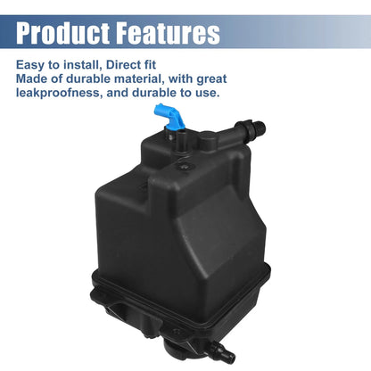 1 x Coolant Radiator Reservoir Tank with Cap and Sensor for BMW X5