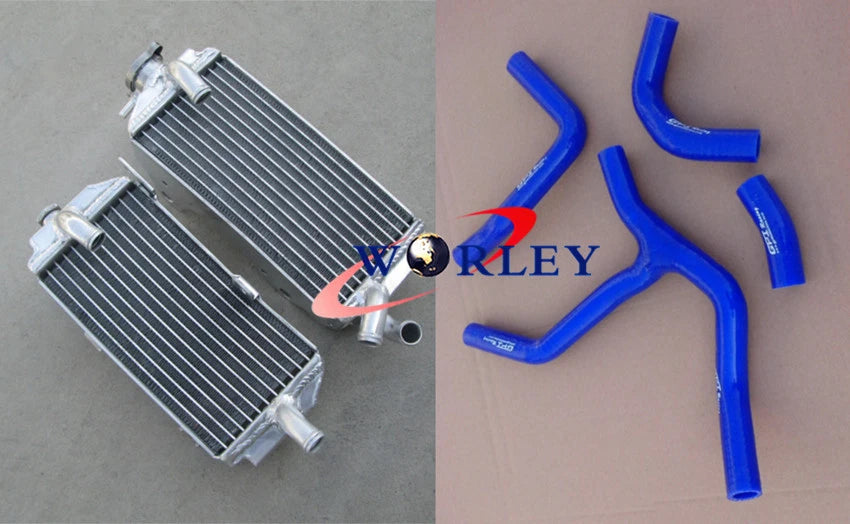 Aluminum Radiator & Hose for Honda CRF450R (2013–2014)