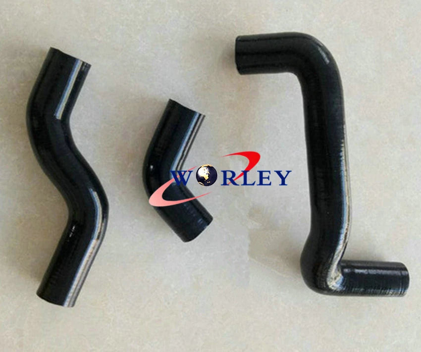 Silicone Radiator Hose for Toyota Celica GT4 ST185 (1989–1993) Black
