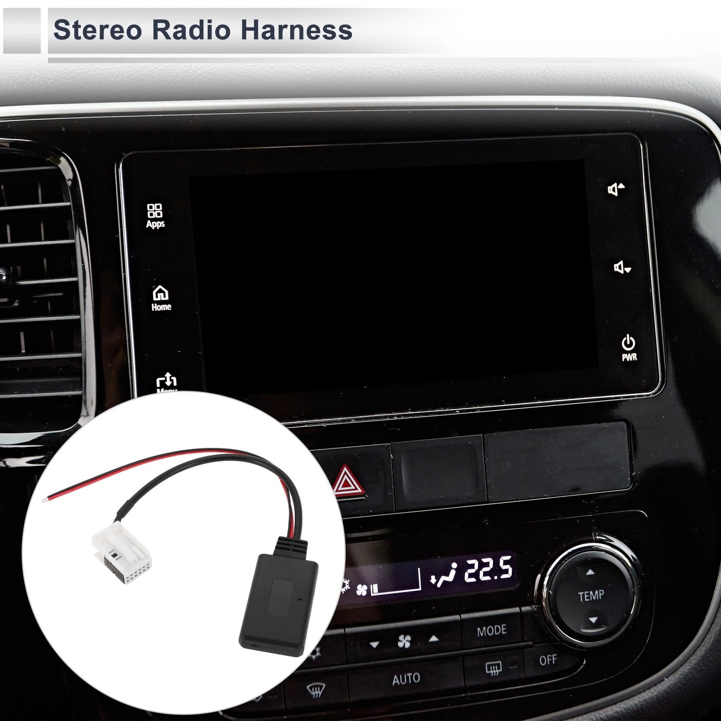 Bluetooth AUX Adapter Stereo Radio Harness for Volkswagen RNS510 (2006–2015)