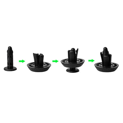 Clips / 50 pcs / Engine Cover Clips for Lexus LS460 LS600HL
