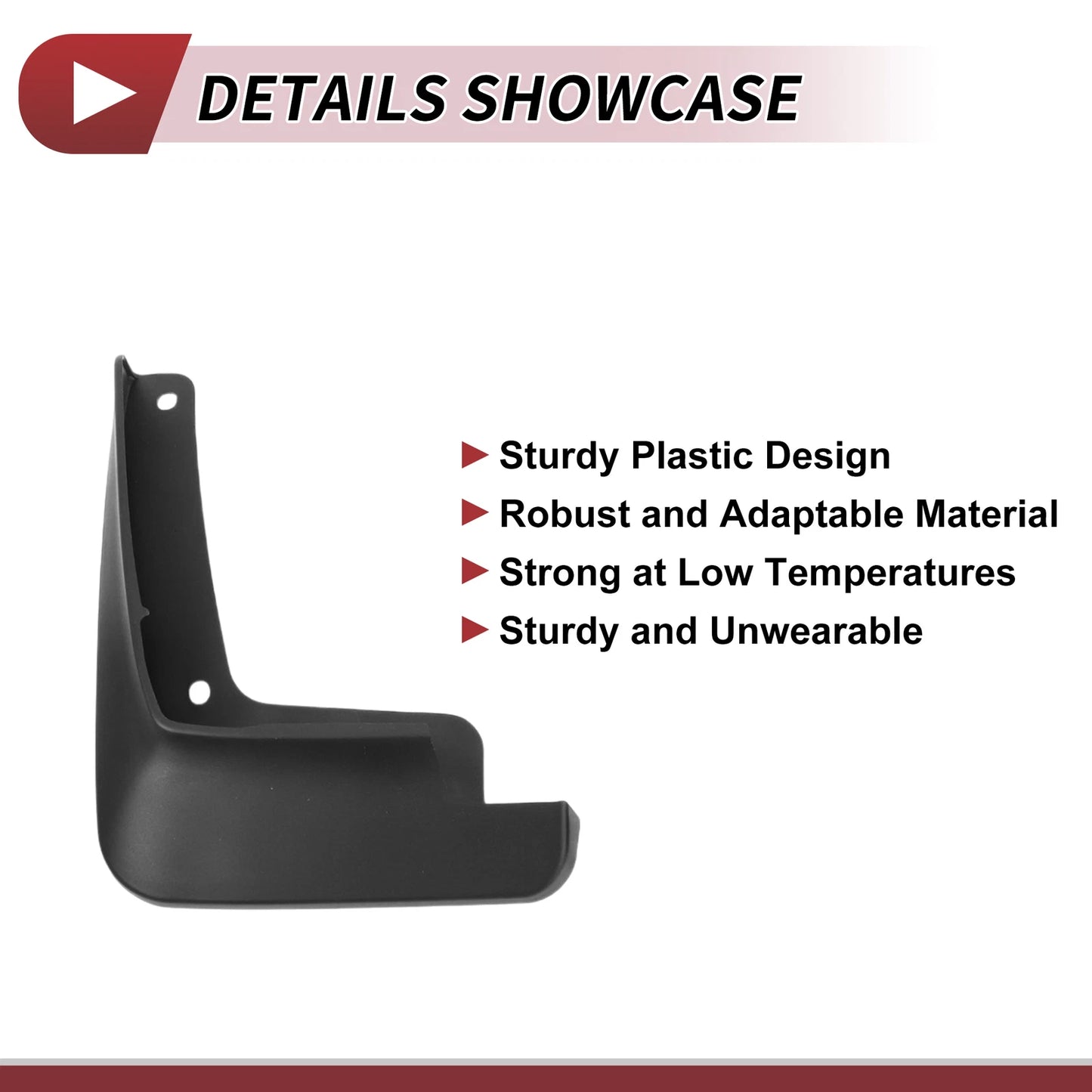 Set of 4 Mud Flaps Splash Guards for Hyundai Mistra (2021–2024)