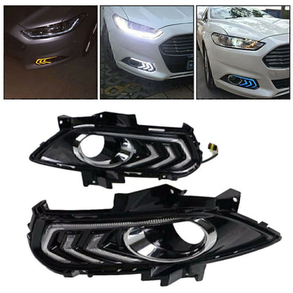DRL LED Daytime Running Lights for Ford Fusion Mondeo (2013-2016)