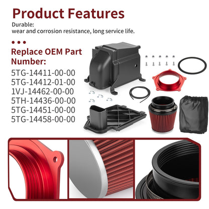 Air Filter Kit for Yamaha YFZ450 YFZ450X (2004–2023)