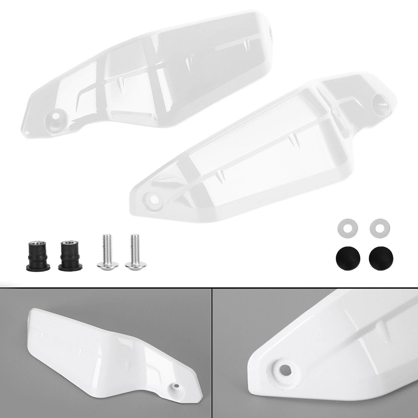 Pair of front fog lights for Audi A6 Avant 4F C6 (2009–2011)