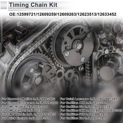 Timing Chain Kit No. 12633452 for Chevrolet Camaro, Traverse
