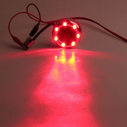 Red LED Turn Signal Lights Trim Ring for Harley Sportster