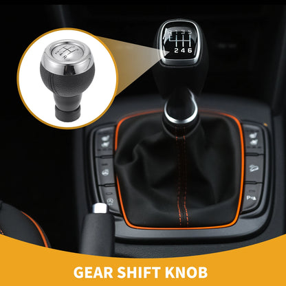 5 Speed Gear Shifter Knob for Mini Cooper R56 (2006–2012) Plastic Faux Leather