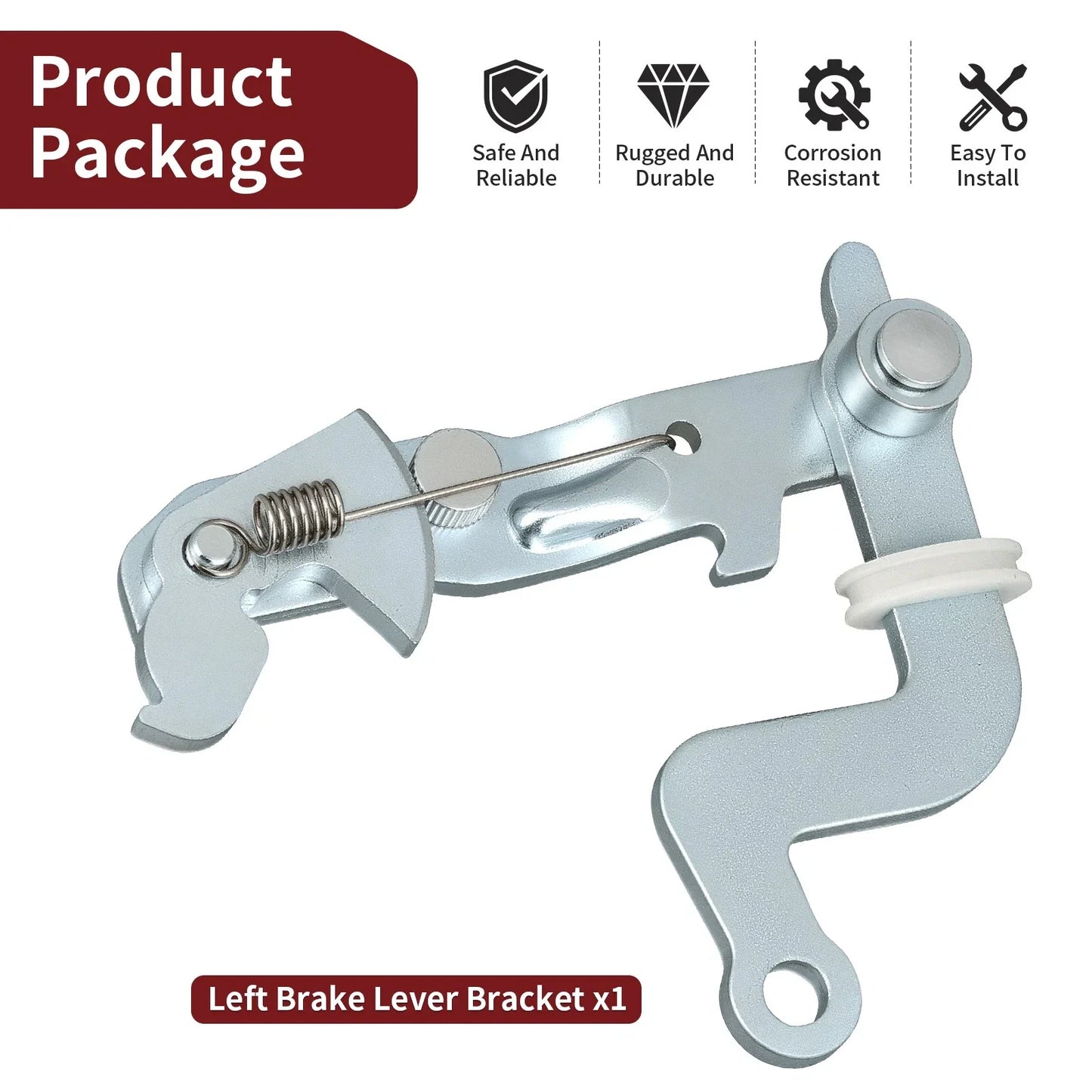 Left Brake Lever Bracket for Kawasaki Mule 4000 Trans KAF620 (2009–2023)