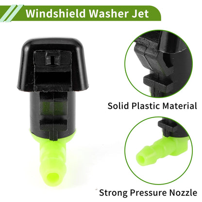 Windshield Washer Nozzle w/ Hose Connector for Ford (2013–2019) No.BT4Z17603A