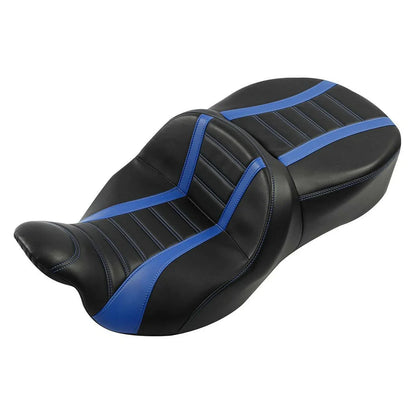 One Piece Driver & Passenger Seat for Harley Road Street Glide (2009-2023)