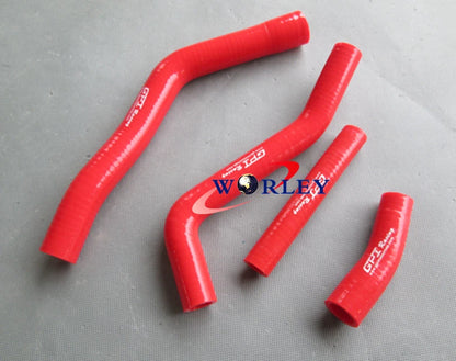 Silicone Radiator Hose for Yamaha YZF450 YZ450F (2010–2013) - White
