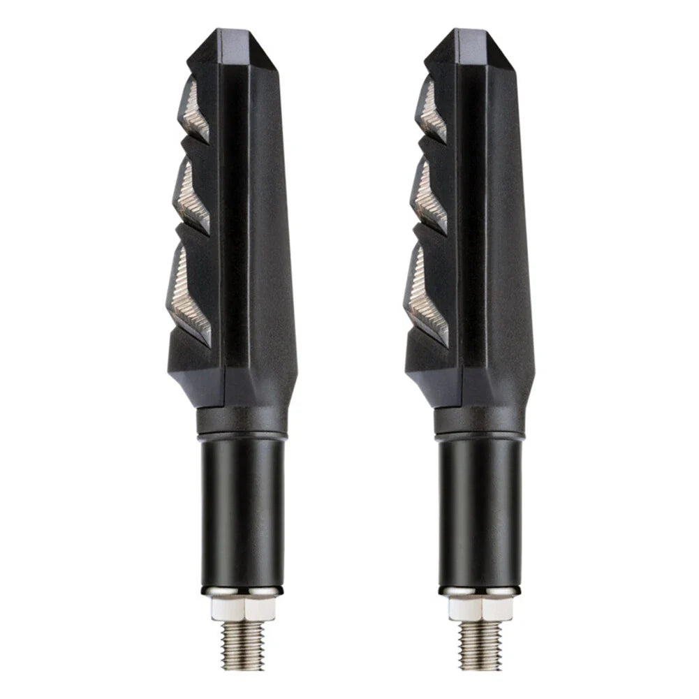LED Turn Signal Amber Blinker Lights for Motorcycle Tail Brake Lamp