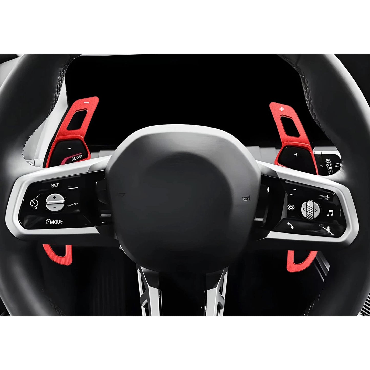 Long clutch brake levers for Yamaha XMAX 300 (2023–2025) Red
