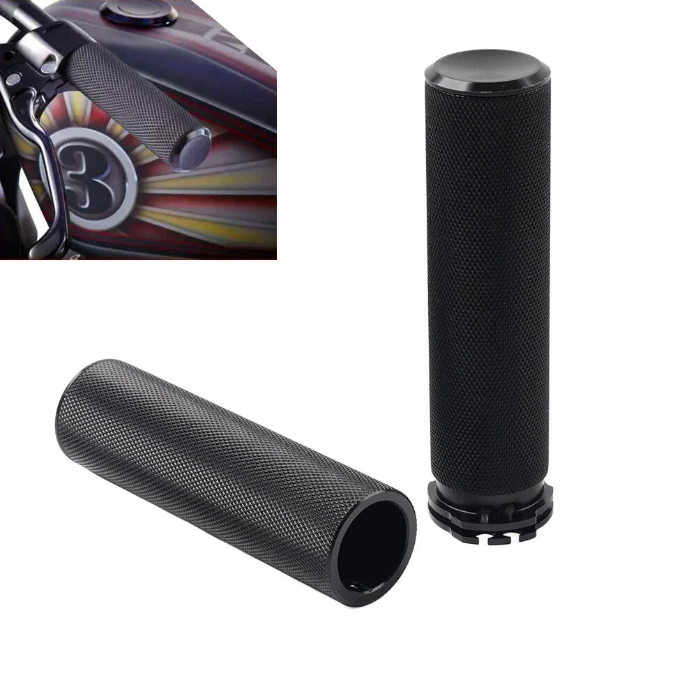 1" 25MM Motorcycle Handlebar Grips for Harley Dyna Sportster XL883 XL1200 (2004-2023)