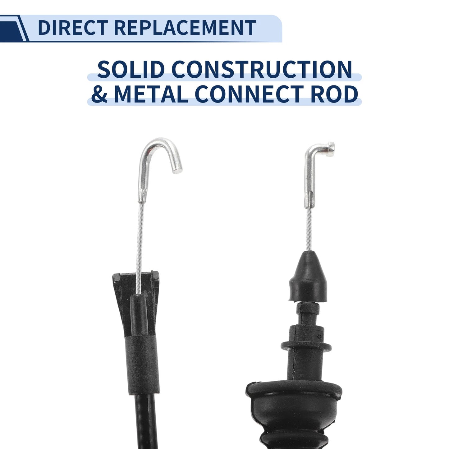 Door Latch Cable No. 1J4837085F for VW Golf MK4 (1997–2006) 4 Door Front