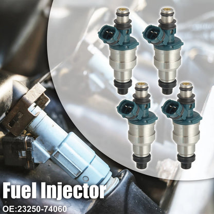 Set of 4 Fuel Injector Nozzles for Toyota Camry 2.0L 3S-FE (1987–1992)