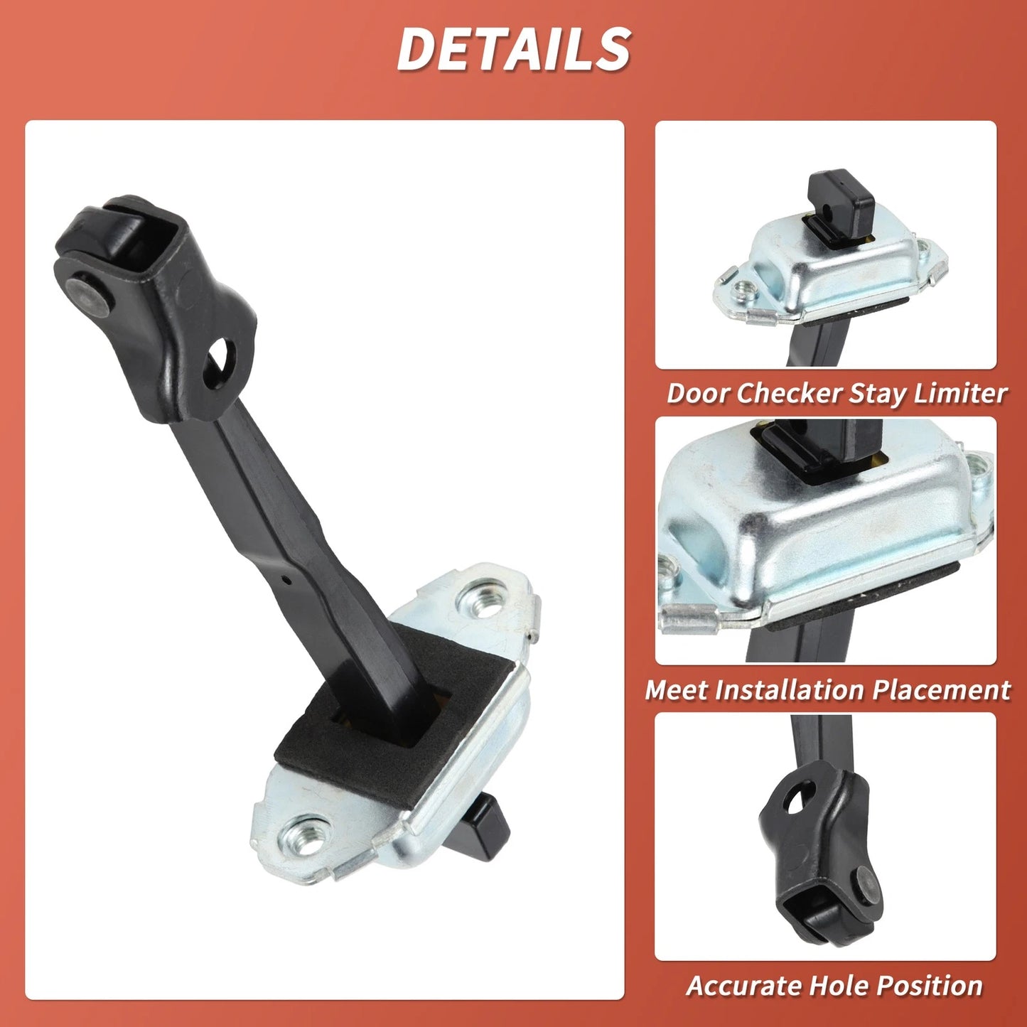 Front Right Door Check Strap for Kia Forte Sedan (2010–2013) No.793901M000