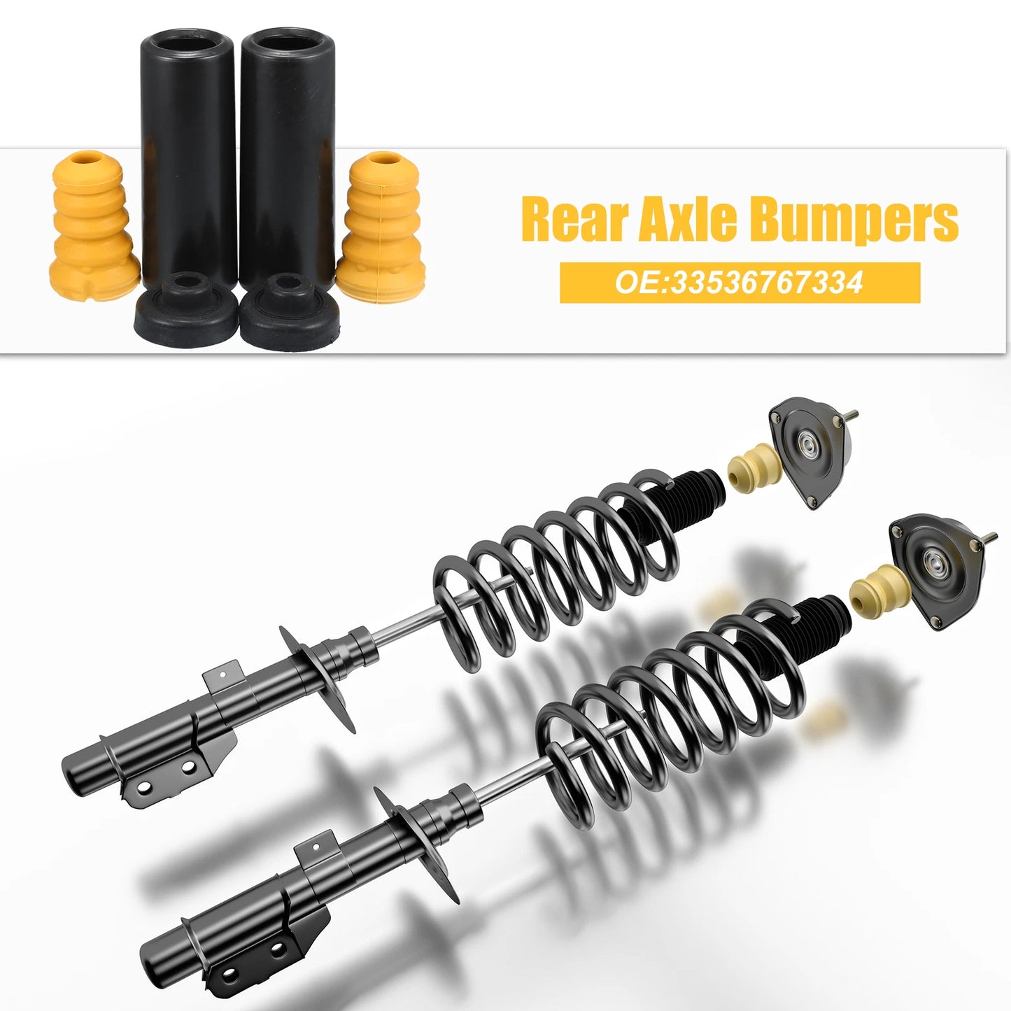 Set of 1 Rear Bumper Shock Absorber No.33536767334 for BMW 1 Series M (2011)