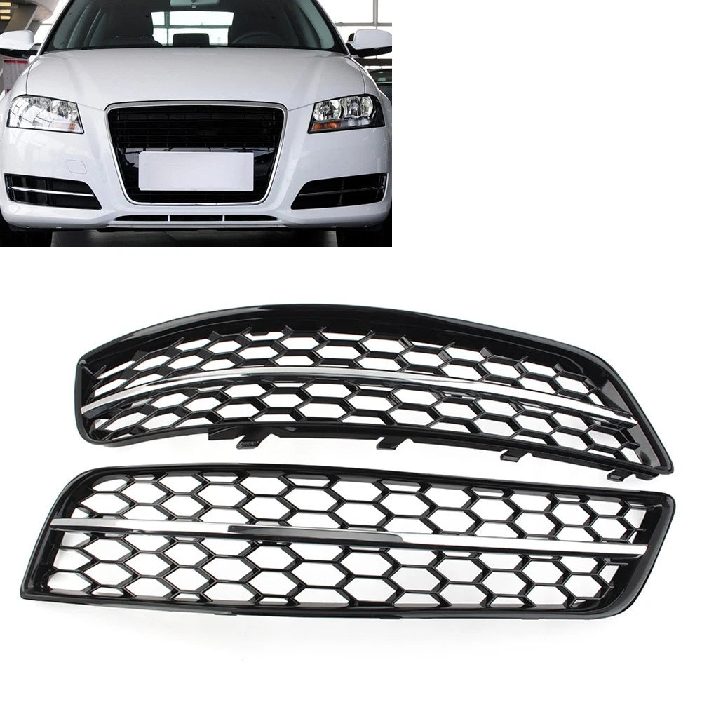 Fog Light Grille Cover for Audi A6 C6 Sline (2008–2011)