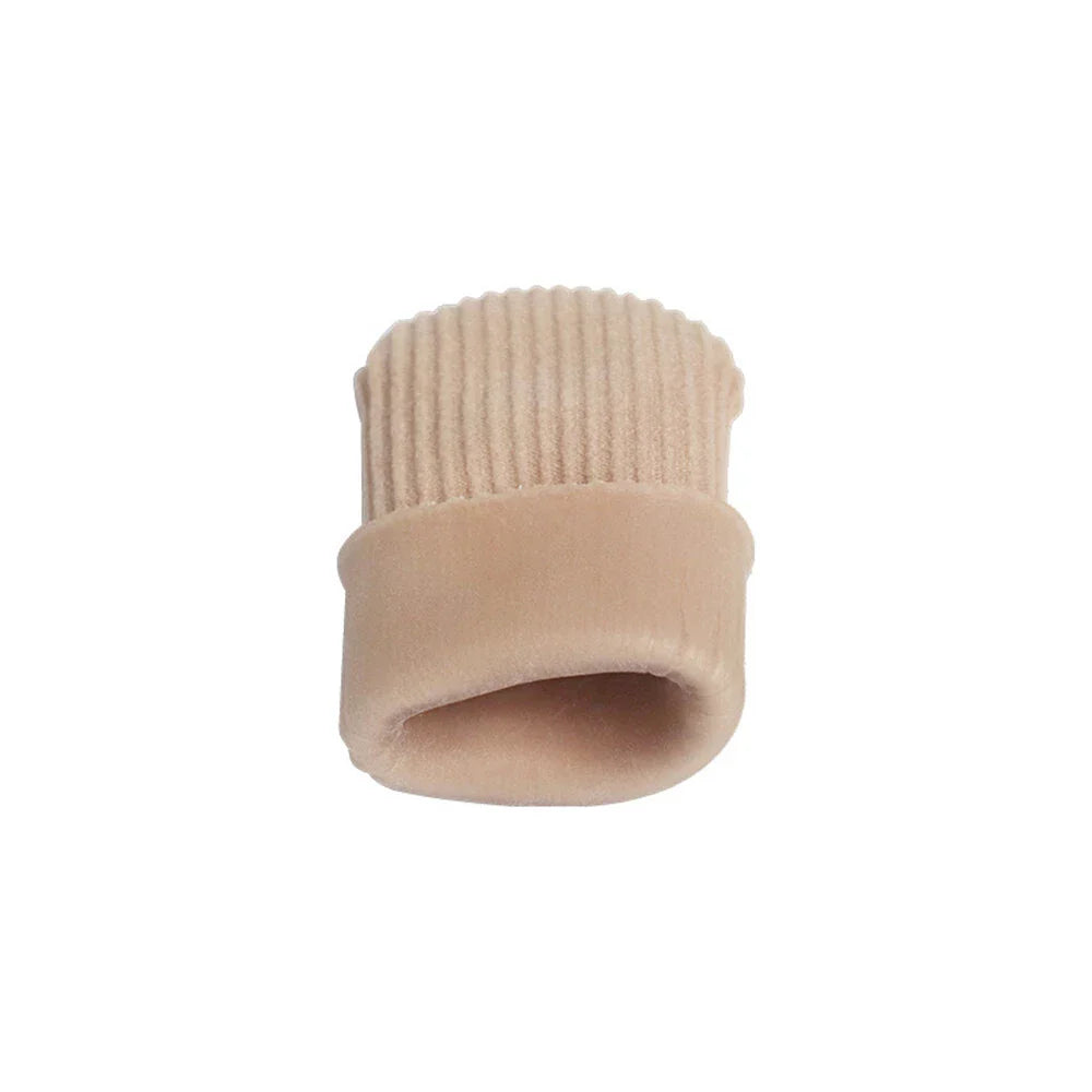 4 Pcs Silicone Large Foot Toe Bandage Tube Protector for Pain Relief