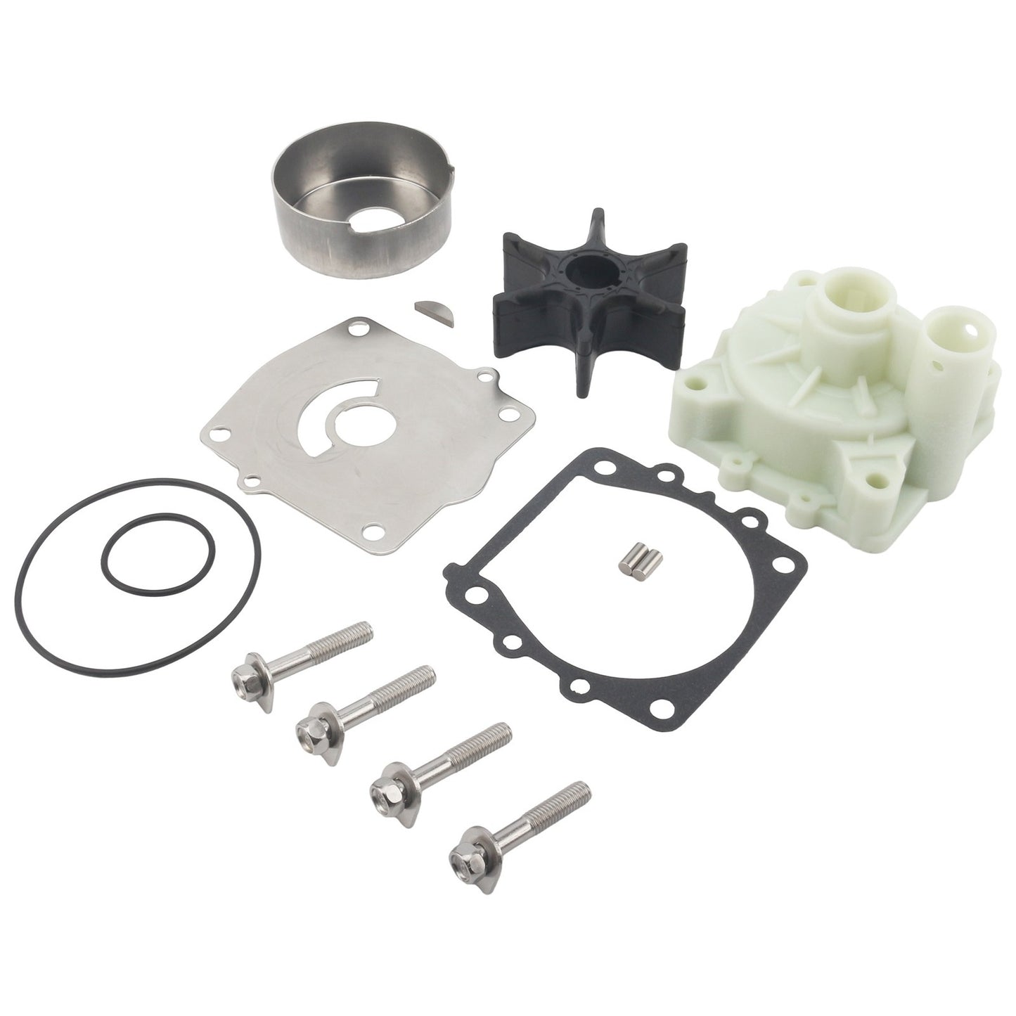 Water Pump Rebuild Service Kit for Yamaha 4Stroke F150 F200 F225 (2000–2023)