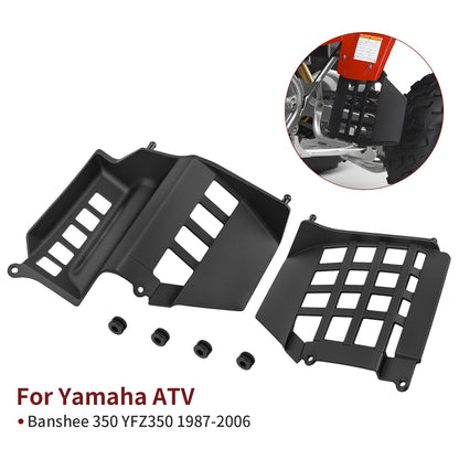 Heel Guards for Yamaha Blaster 350 (1987–2006) - Black ABS