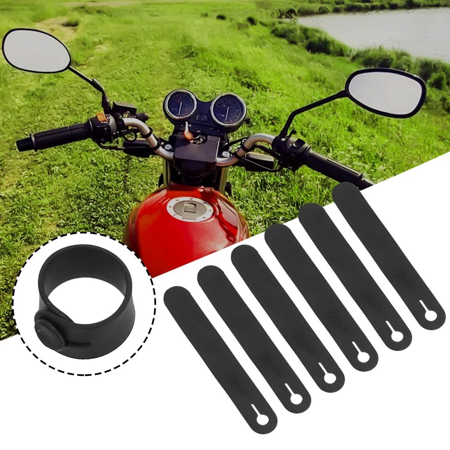 Cable Ties for Motorcycle Wiring Harness