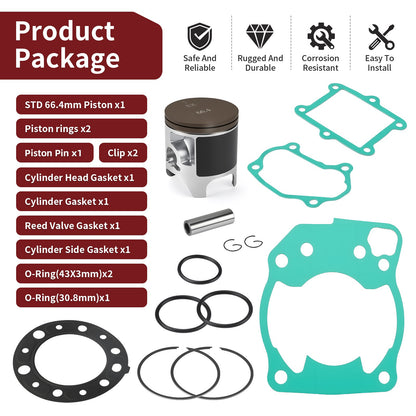 Top End Rebuild Kit for Honda CR250R (1997–2001)