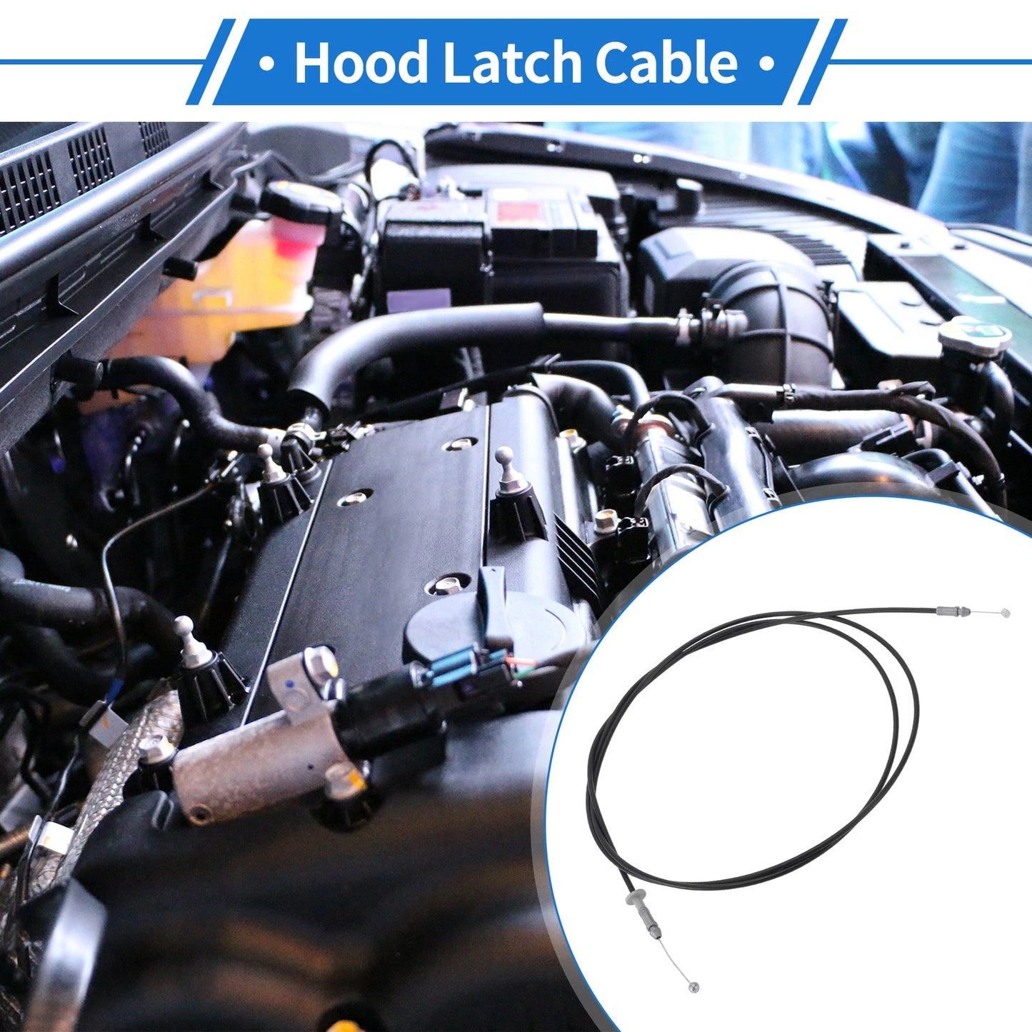 Hood Release Cable No. 5363060060 for Toyota Land Cruiser
