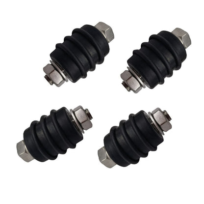 Set of 4 Upper Front Motor Mounts for Johnson Evinrude OMC Outboards (20-30 HP)