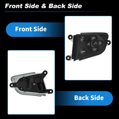 Right Steering Wheel Audio Phone Control Switch for Silverado Sierra (2014-2019)