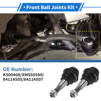 2X Front Lower Ball Joints for Cadillac Escalade (2015–2016) K500408/XMS50580