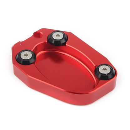 Kickstand Side Stand Enlarger Plate Pad for Kawasaki ZX10R ZX6R (2008–2014)