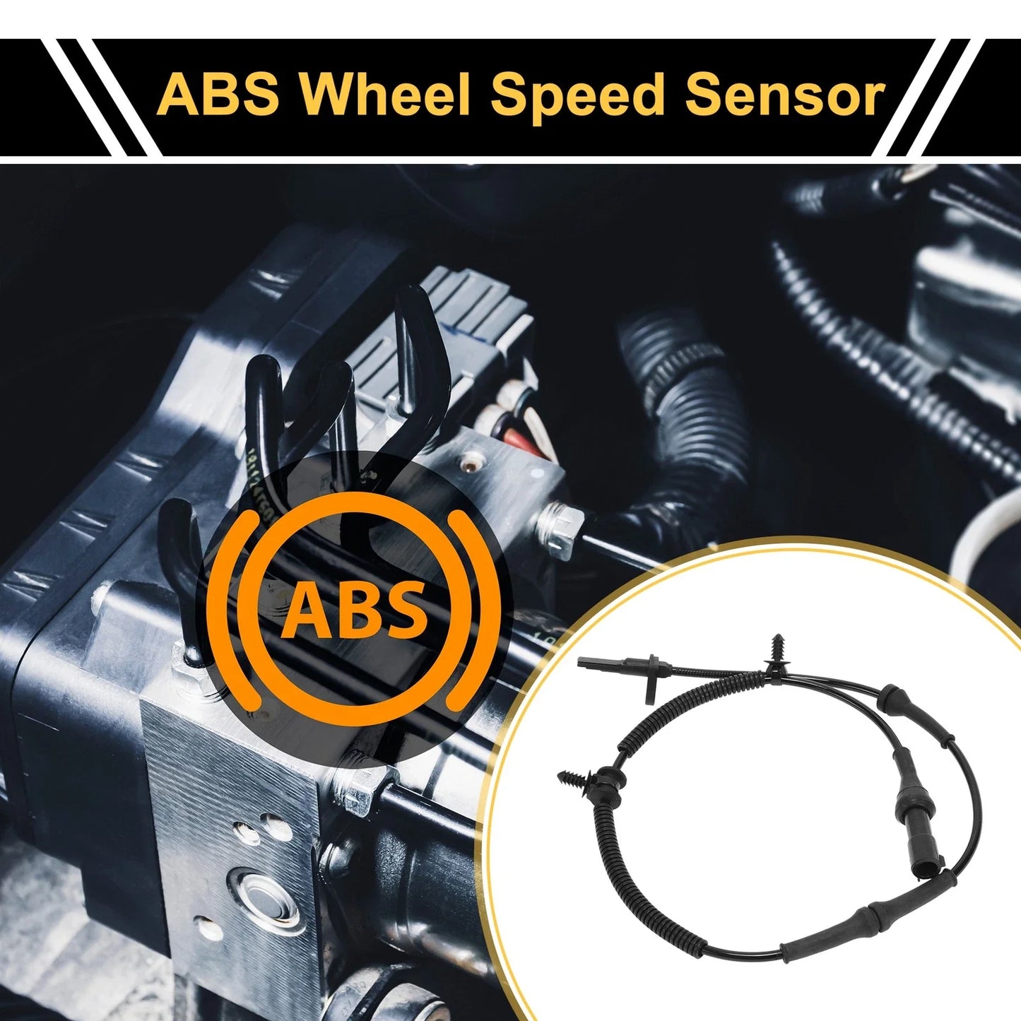 ABS Wheel Speed Sensor Set for Dodge - 1 x Rear Left (2008-2010)
