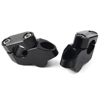 Black Handlebar Bar Extension Riser for Motorcycle