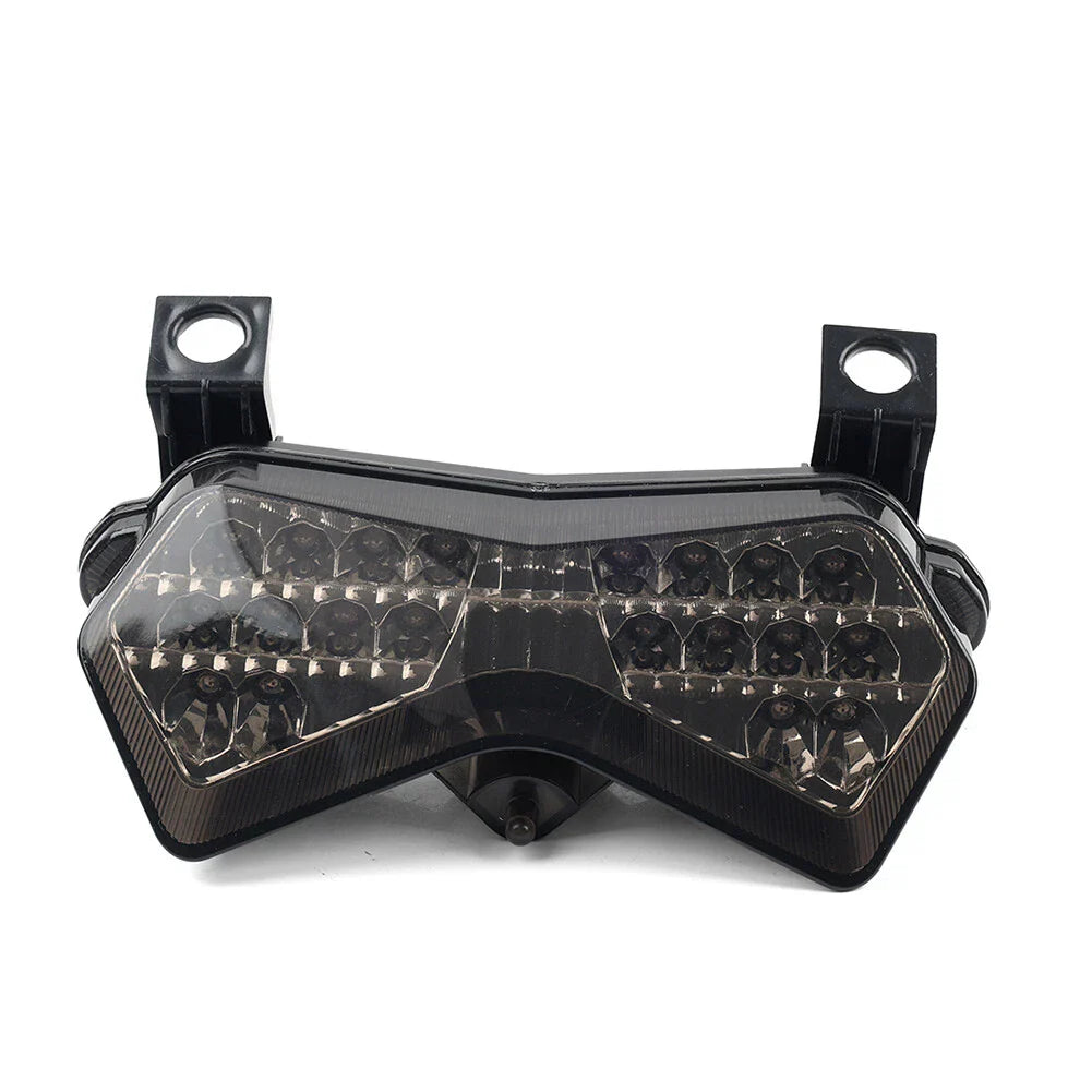 Black LED Tail Light Turn Signal for Kawasaki Z750 ZX6R (2003-2006)
