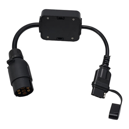Trailer Light Converter 7Pin Connector to 4Way Flat