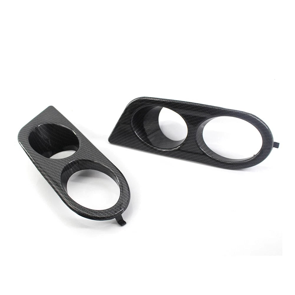 Front Fog Light Cover Grille for BMW M3 E46 (2001–2006) Glossy Black