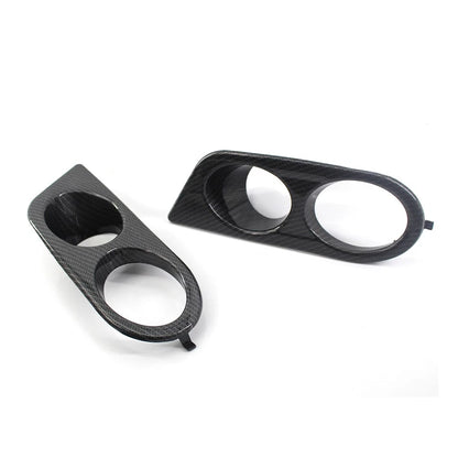 Front Fog Light Cover Grille for BMW M3 E46 (2001–2006) Glossy Black
