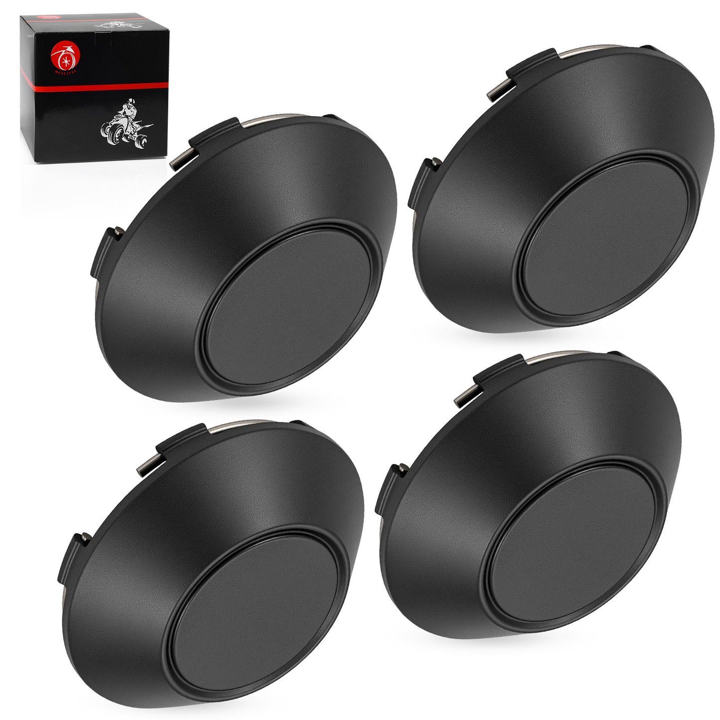 Set of 4 Center Hub Wheel Caps for Polaris General 1000 XP (2016–2023)