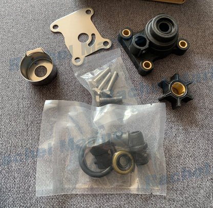 Water Pump Impeller Repair Kit for Johnson Evinrude 9.9-15 HP (1990–2023)